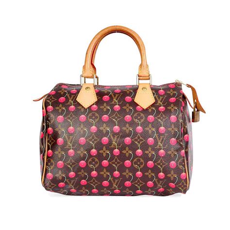 louis vuitton cherry bag|genuine louis vuitton speedy bag.